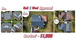 a collage of houses and a yard